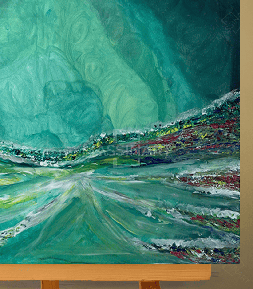 La forêt enchantée - signé par l'artiste Safae El OHB